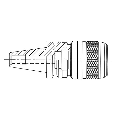 K-Gualda　BT40-DCM32-105L High Speed Strong type Milling Chuck