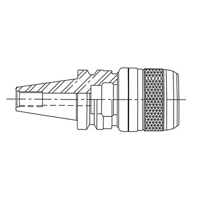 K-Gualda　BT40-DCM32-105L High Speed Strong type Milling Chuck