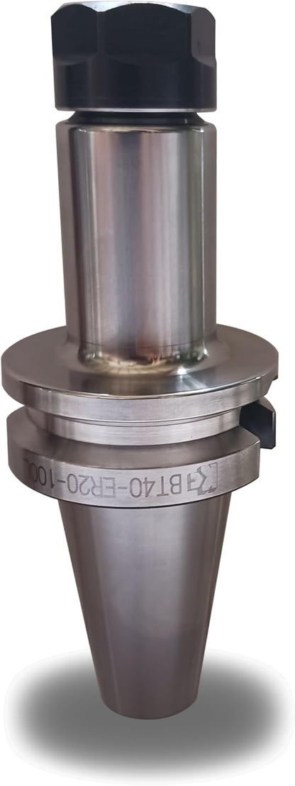 K-Gualda　BT40-ER20-100L collet chuck tool holder(SNCM220 sub-zero treatment-140℃)