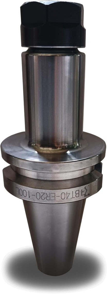 K-Gualda　BT40-ER20-100L collet chuck tool holder(SNCM220 sub-zero treatment-140℃)