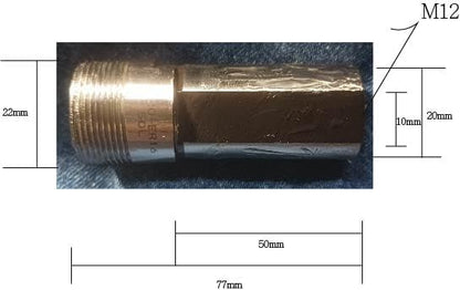 K-Gualda C20-ER16A-50L Straight Collet Chuck