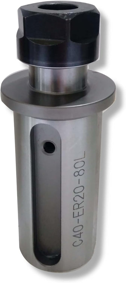 K-Gualda C40-ER20-80L Collet Holder for NC Lathe