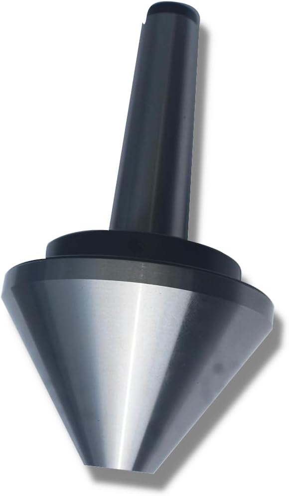 K-Gualda Morse Taper 3 MT3X3"(78mm) Bull Nose Live Revolving Center for Lathe
