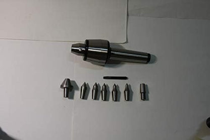 K-Gualda Morse Taper 4 MT4 Live center Interchangeable Insert change type