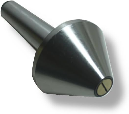 K-Gualda Morse Taper 4 MT4X3"(78mm) Bull Nose Live Revolving Center for Lathe