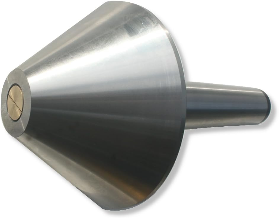 K-Gualda Morse Taper 4 MT4X4"(106mm) Bull Nose Live Revolving Center for Lathe