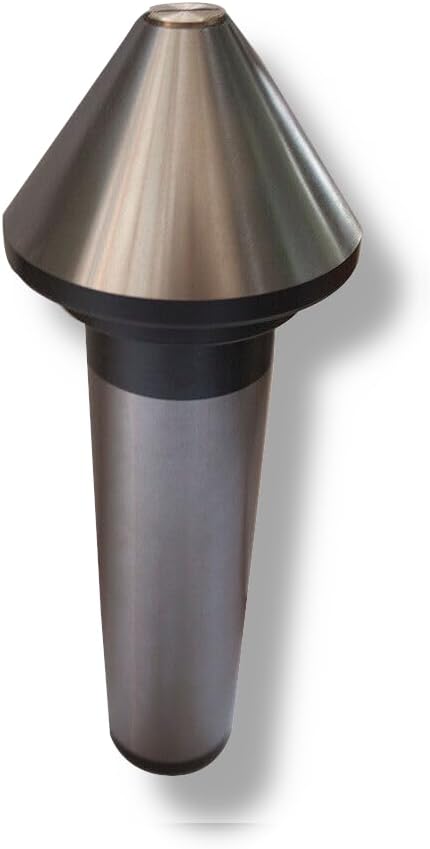 K-Gualda Morse Taper 5 MT5X3"(78mm) Bull Nose Live Revolving Center for Lathe