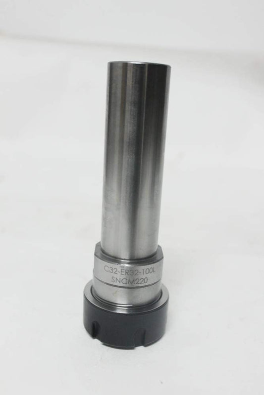 K-Gualda Straight Collet Chuck C32-ER32-100L (SNCM220 Alloy Steel)