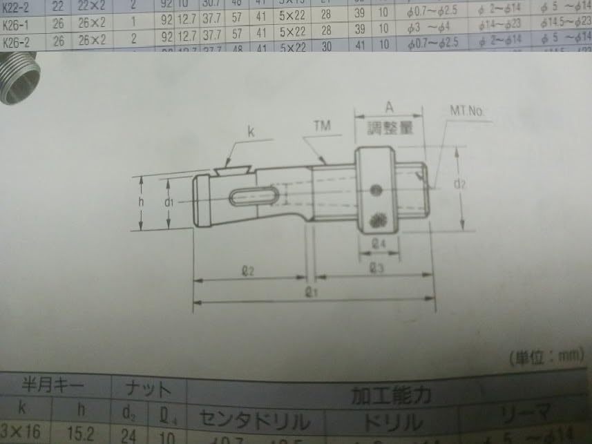 Kuroda Seiko KKS K26-2 Adjustable Adaptor